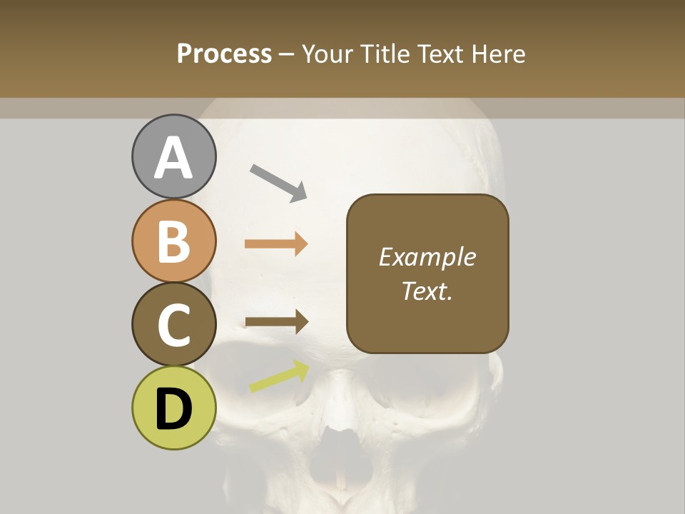 Symbol Body Death PowerPoint Template