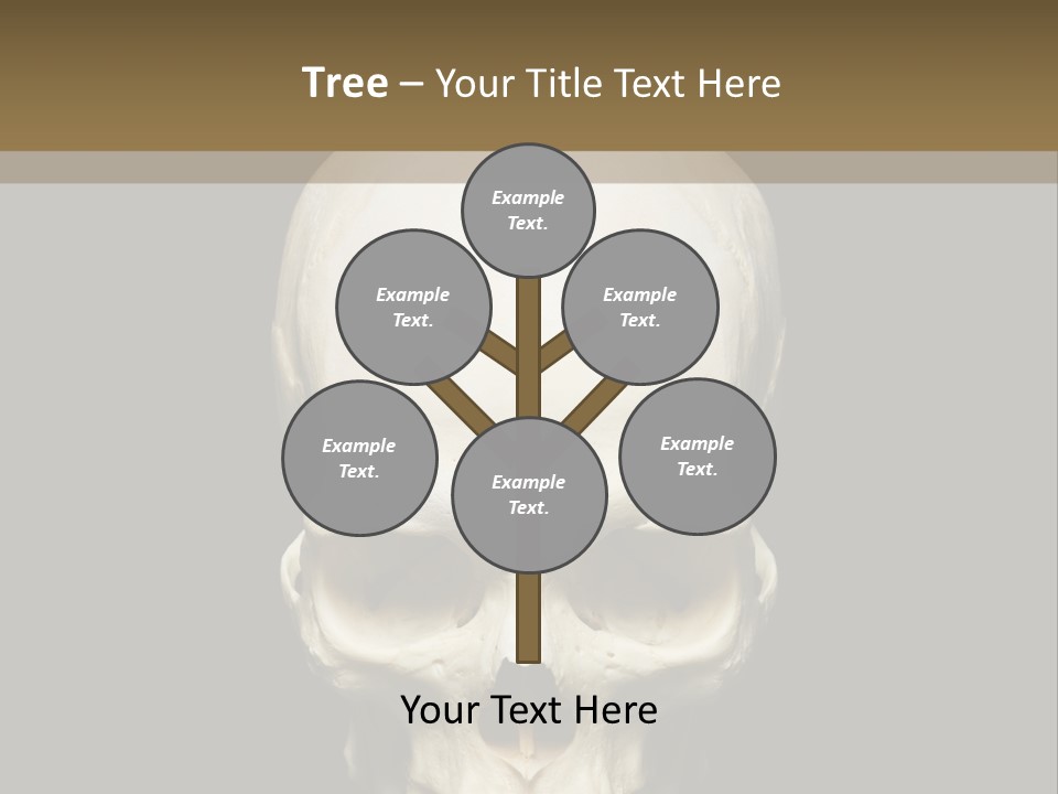 Symbol Body Death PowerPoint Template
