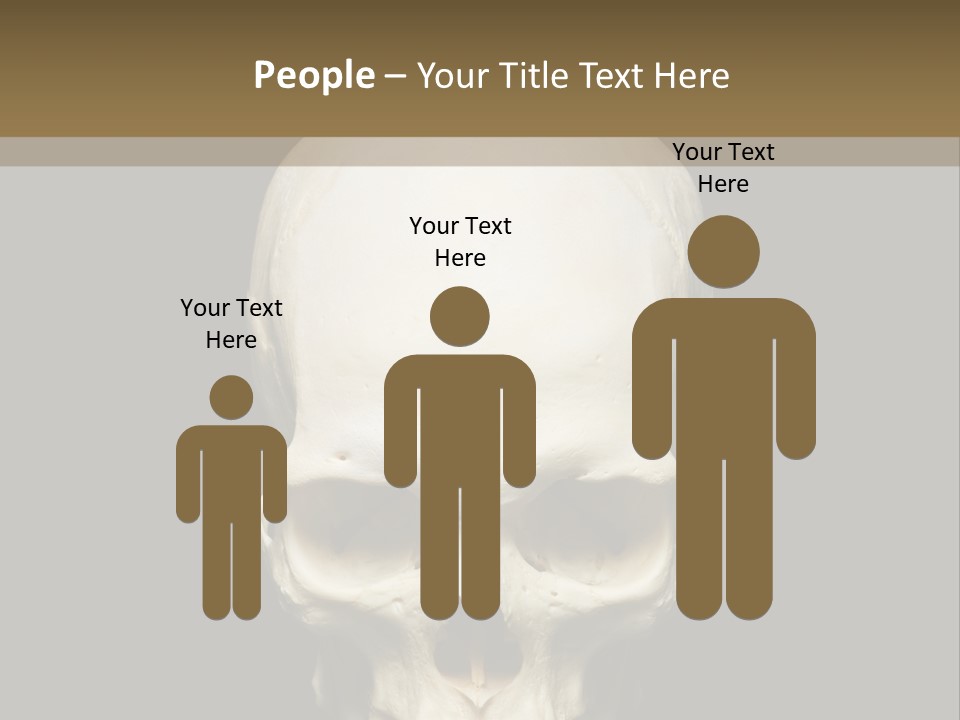 Symbol Body Death PowerPoint Template