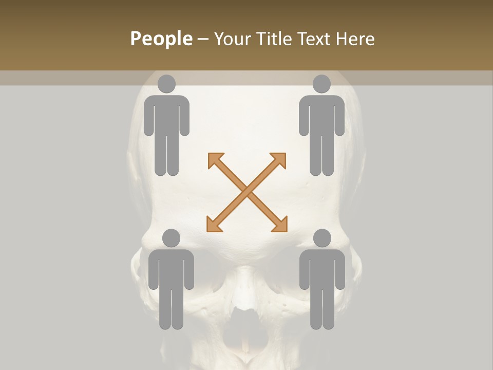 Symbol Body Death PowerPoint Template