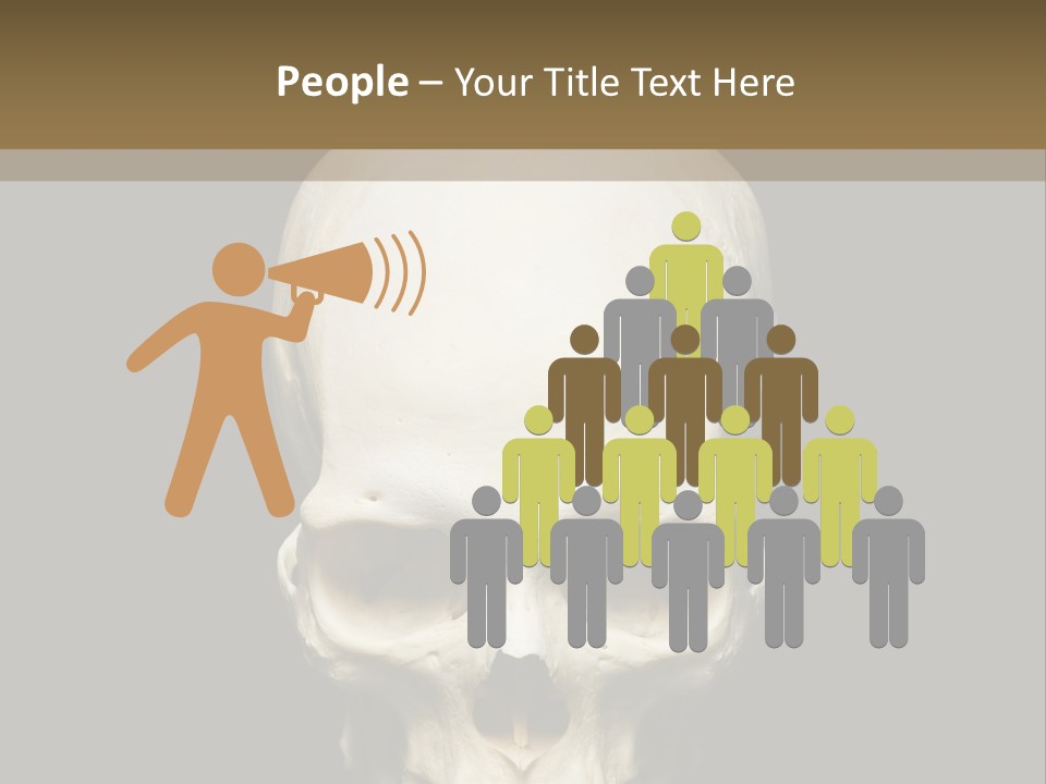 Symbol Body Death PowerPoint Template