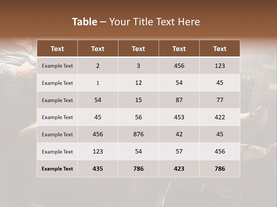 Attractive Art Care PowerPoint Template