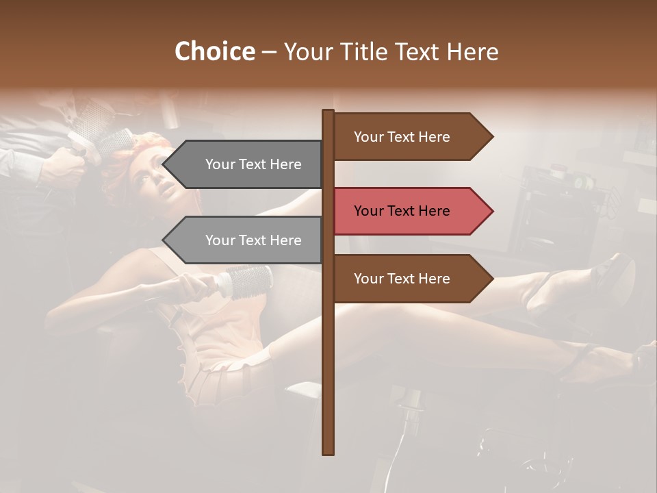 Attractive Art Care PowerPoint Template