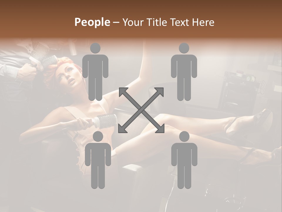 Attractive Art Care PowerPoint Template