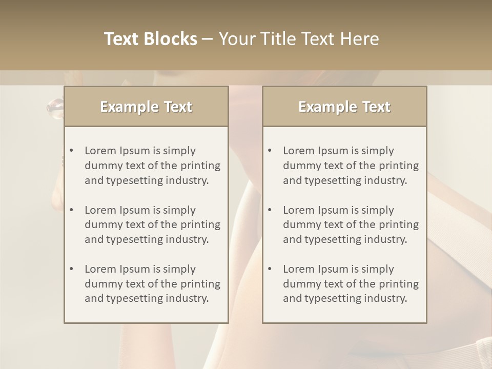 Legs Beautiful Healthy PowerPoint Template