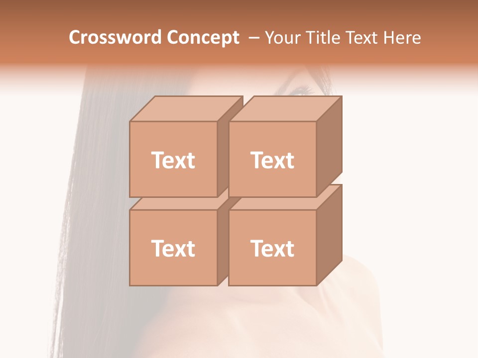Sexy Isolated Joy PowerPoint Template