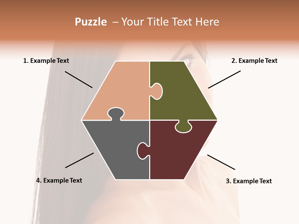 Sexy Isolated Joy PowerPoint Template