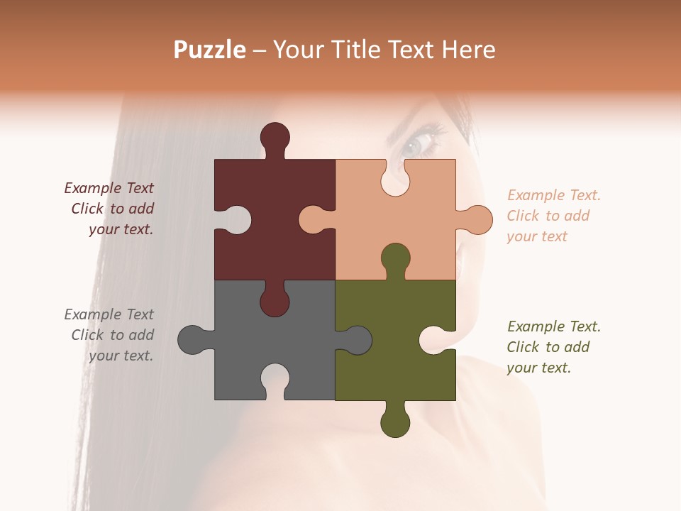 Sexy Isolated Joy PowerPoint Template