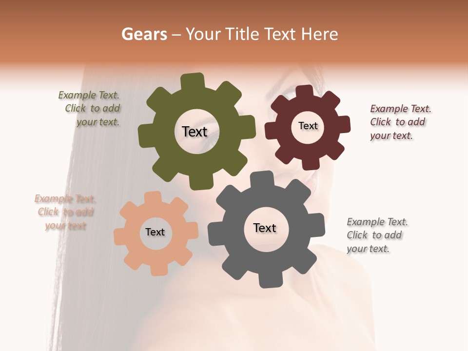 Sexy Isolated Joy PowerPoint Template