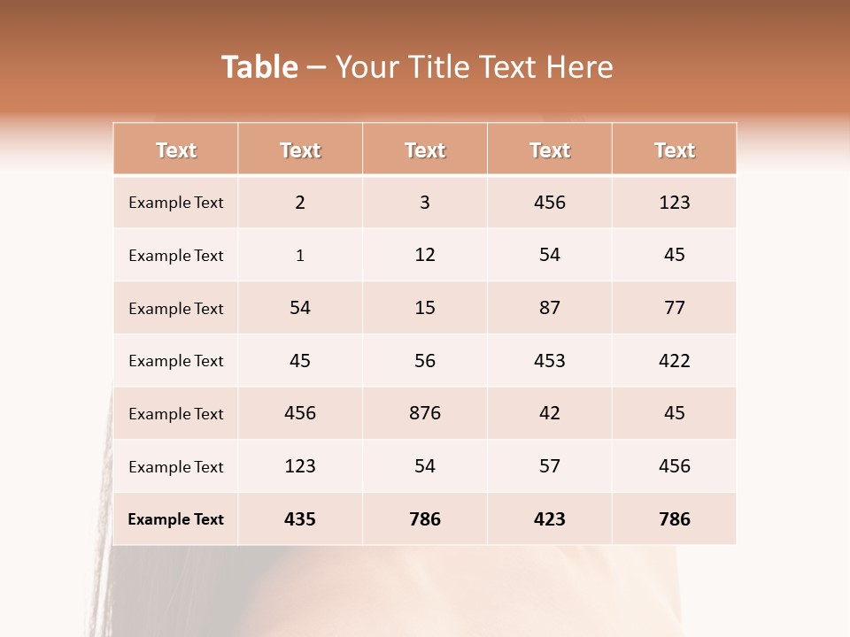 Sexy Isolated Joy PowerPoint Template