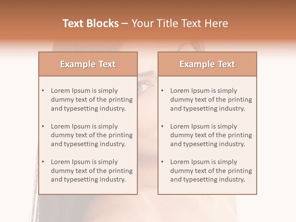 Sexy Isolated Joy PowerPoint Template