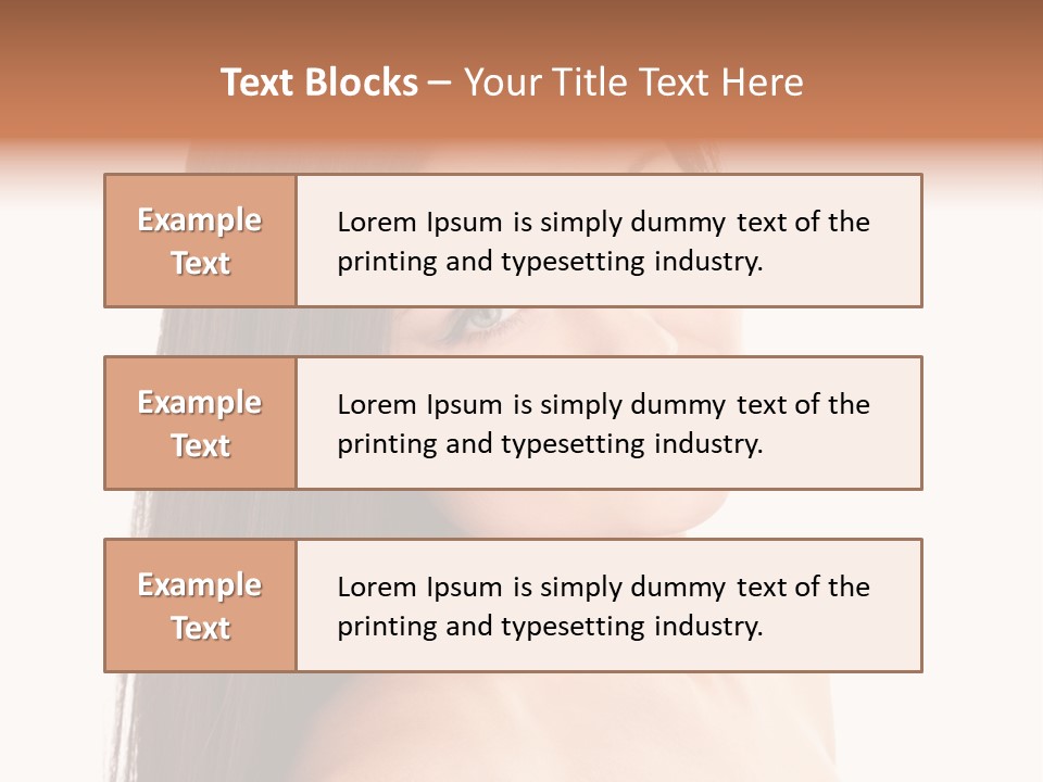 Sexy Isolated Joy PowerPoint Template