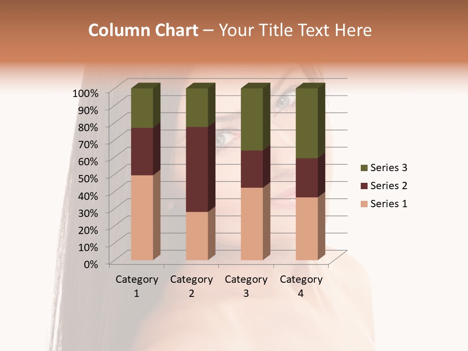 Sexy Isolated Joy PowerPoint Template