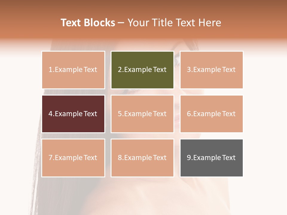 Sexy Isolated Joy PowerPoint Template