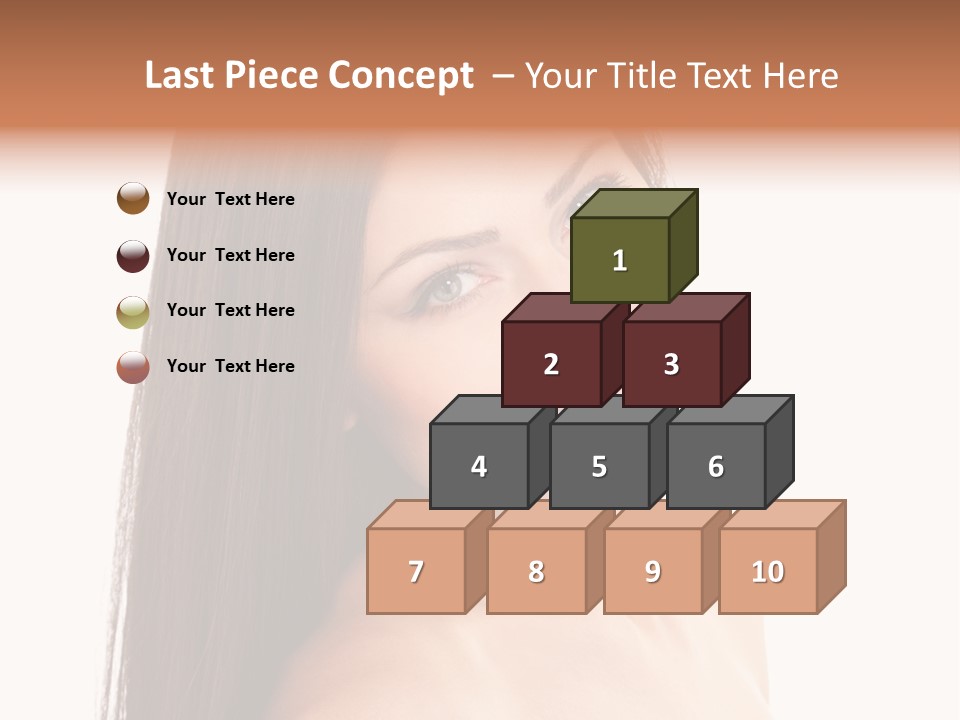 Sexy Isolated Joy PowerPoint Template