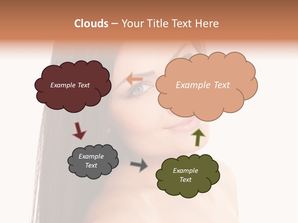 Sexy Isolated Joy PowerPoint Template