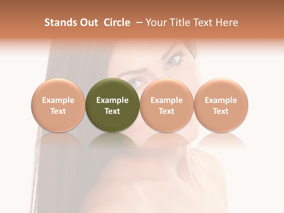 Sexy Isolated Joy PowerPoint Template