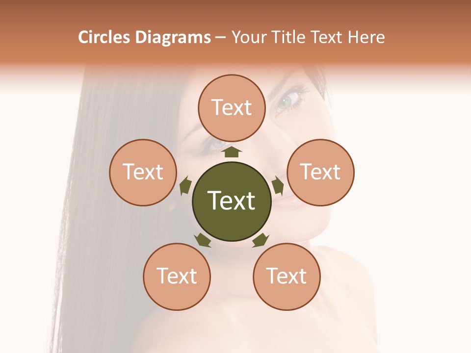 Sexy Isolated Joy PowerPoint Template