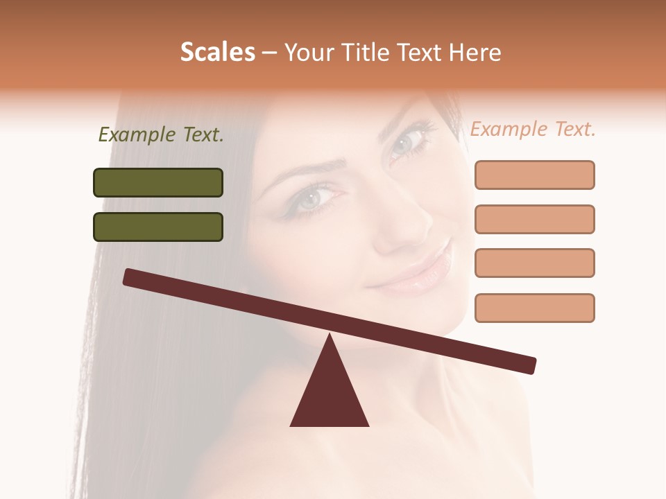 Sexy Isolated Joy PowerPoint Template