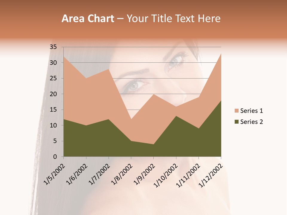 Sexy Isolated Joy PowerPoint Template