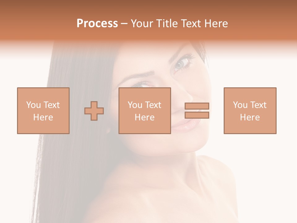 Sexy Isolated Joy PowerPoint Template