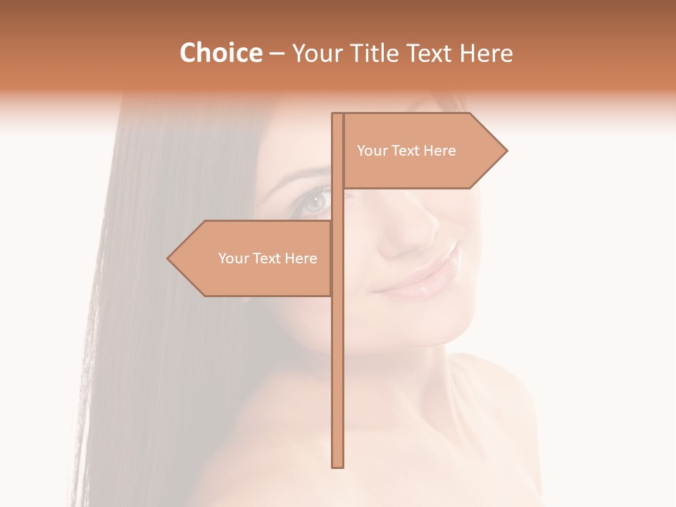 Sexy Isolated Joy PowerPoint Template