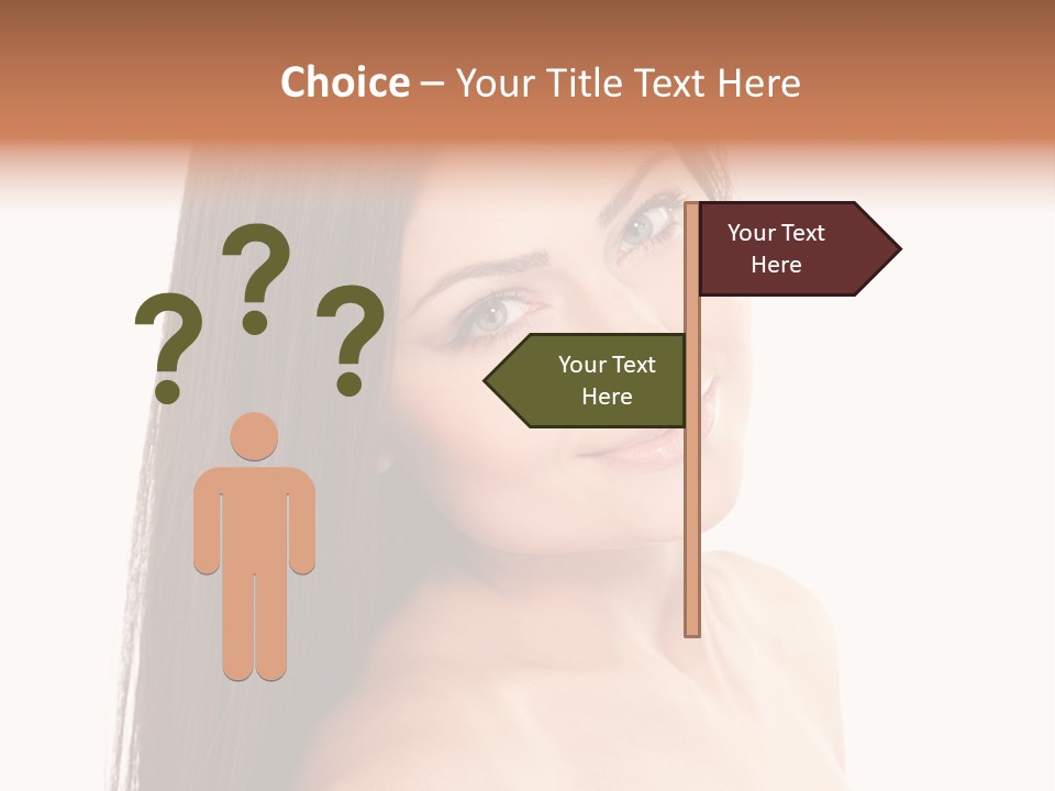 Sexy Isolated Joy PowerPoint Template