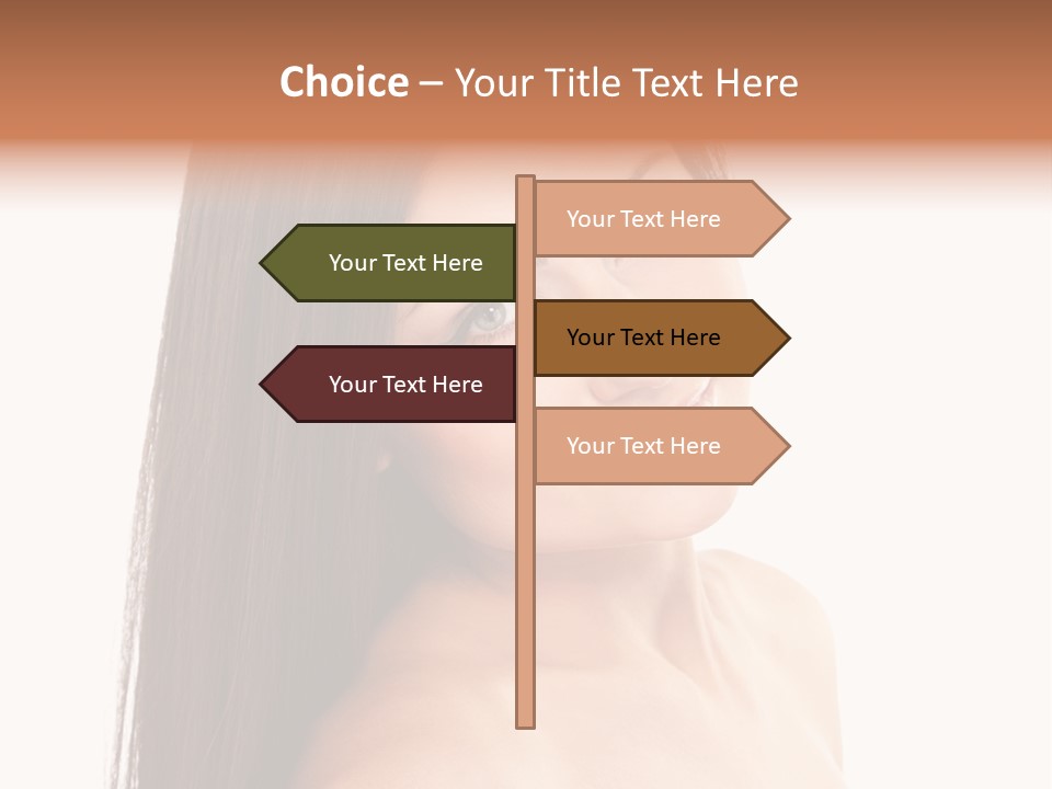 Sexy Isolated Joy PowerPoint Template