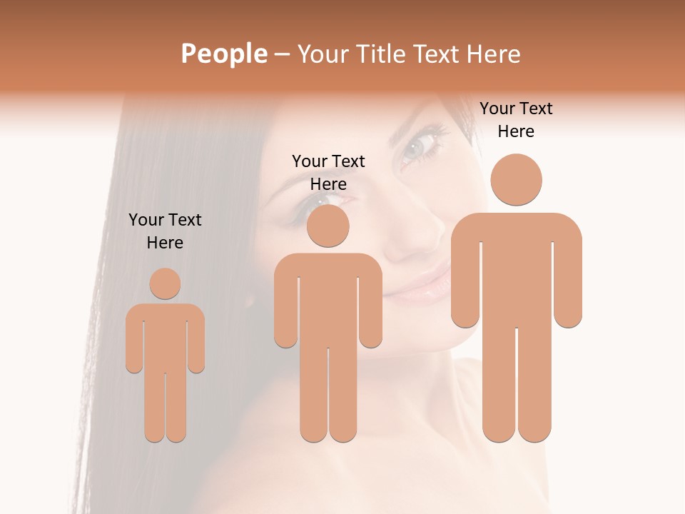 Sexy Isolated Joy PowerPoint Template