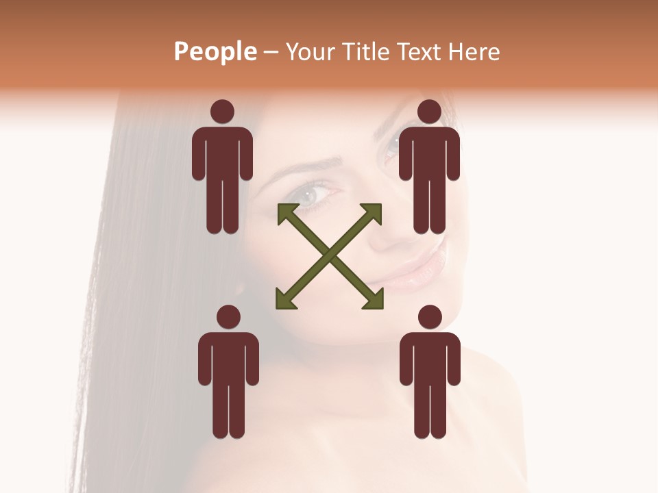 Sexy Isolated Joy PowerPoint Template