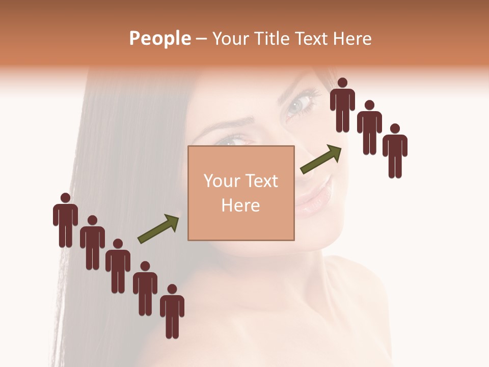 Sexy Isolated Joy PowerPoint Template