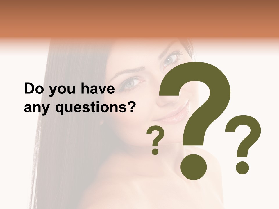 Sexy Isolated Joy PowerPoint Template