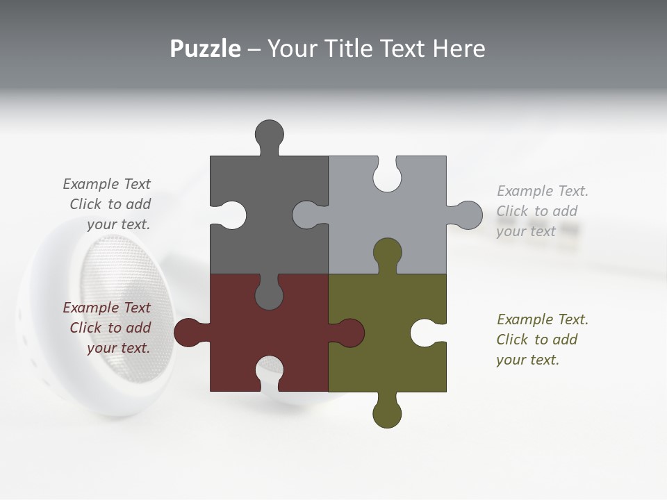 Over Telephone Audio PowerPoint Template