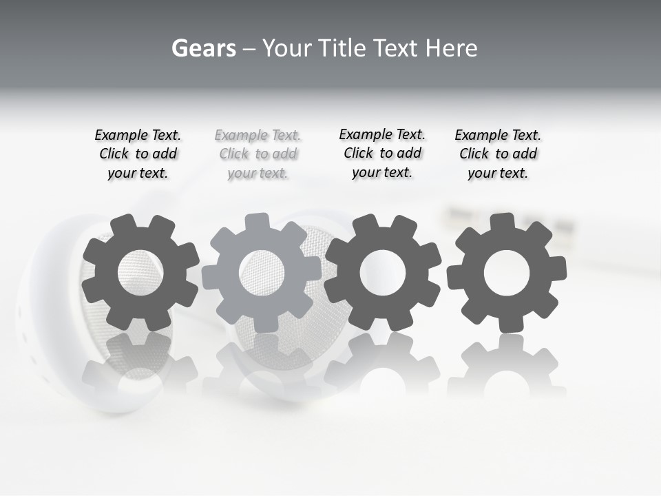 Over Telephone Audio PowerPoint Template