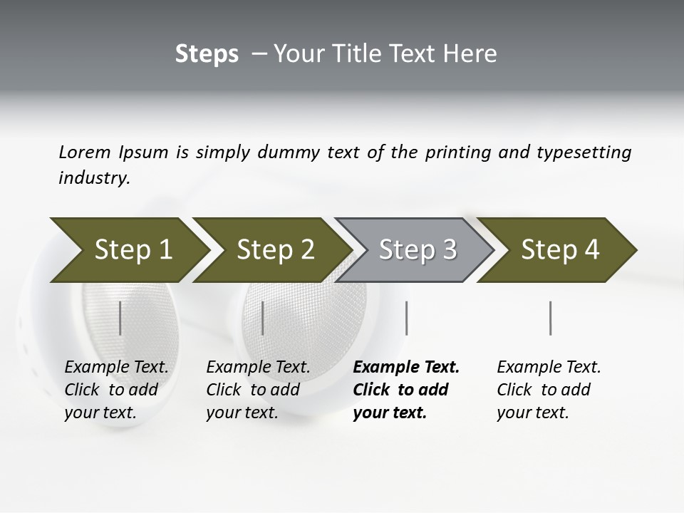 Over Telephone Audio PowerPoint Template