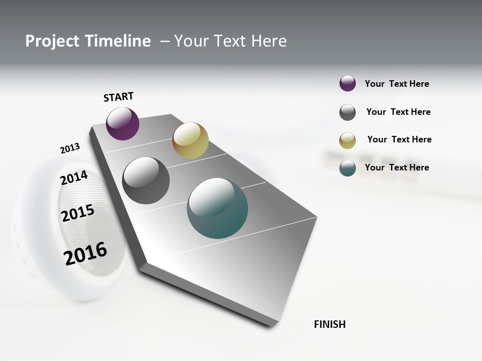 Over Telephone Audio PowerPoint Template