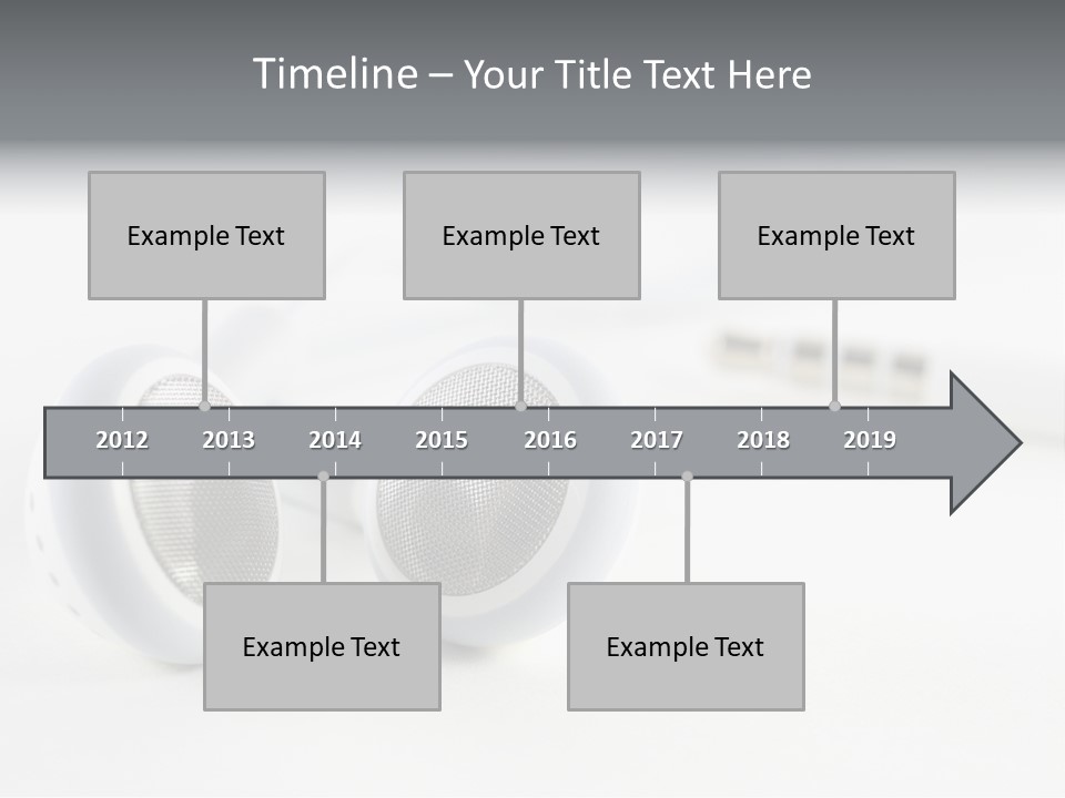Over Telephone Audio PowerPoint Template