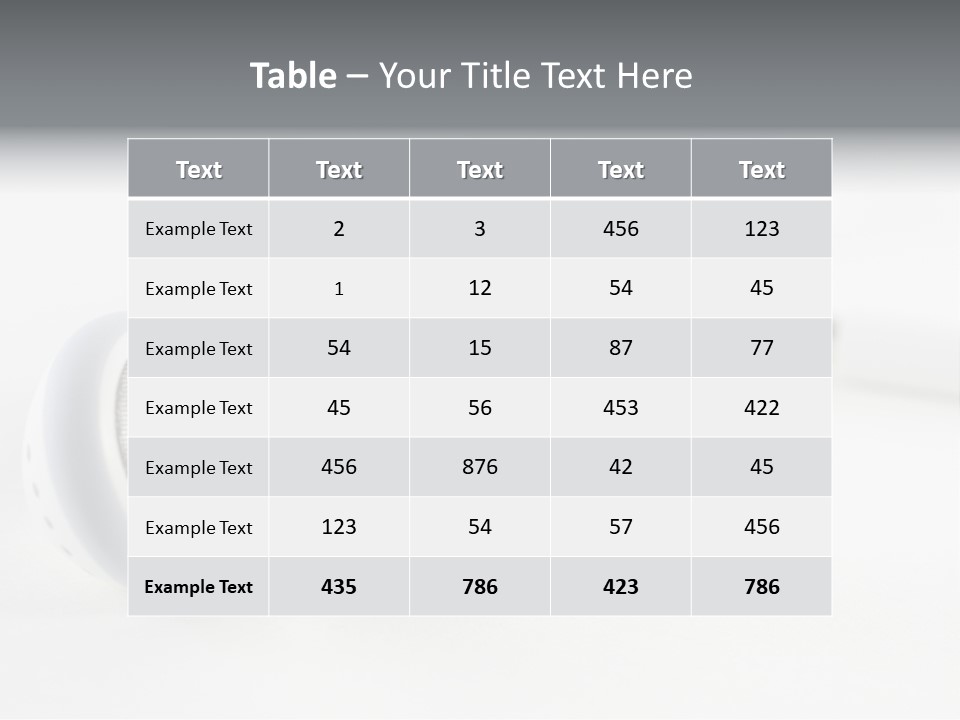 Over Telephone Audio PowerPoint Template