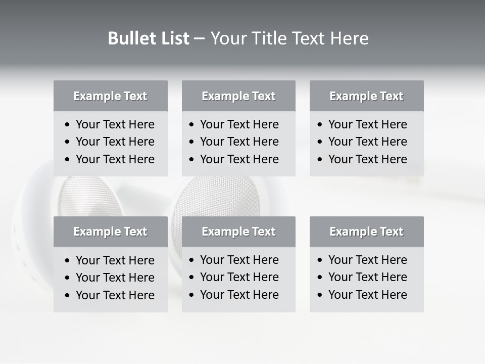 Over Telephone Audio PowerPoint Template