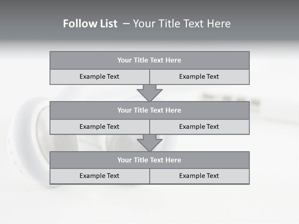 Over Telephone Audio PowerPoint Template