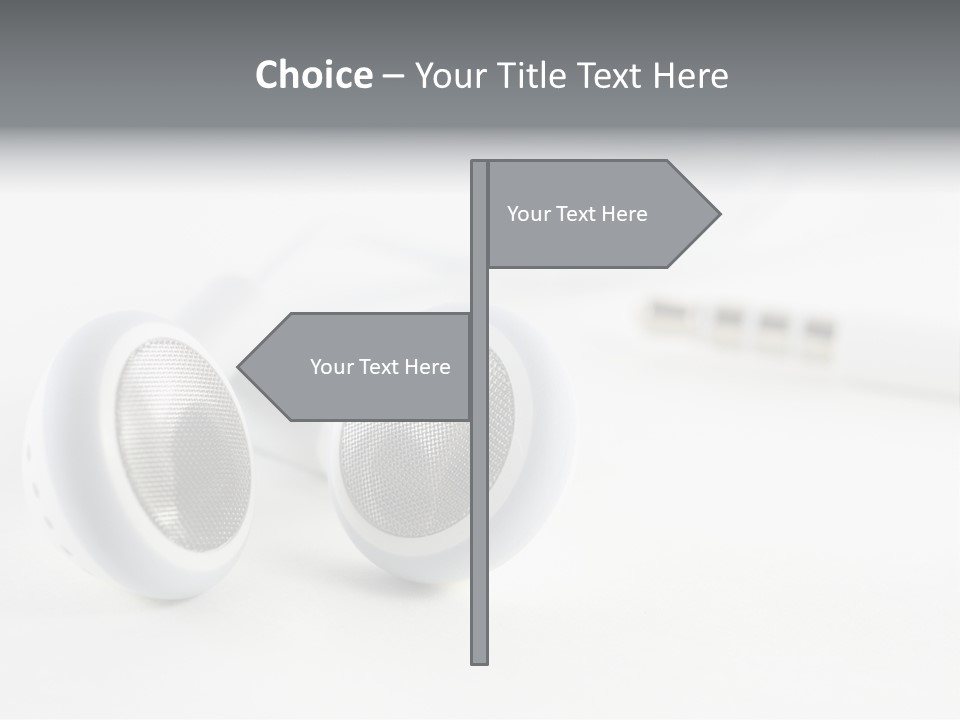 Over Telephone Audio PowerPoint Template