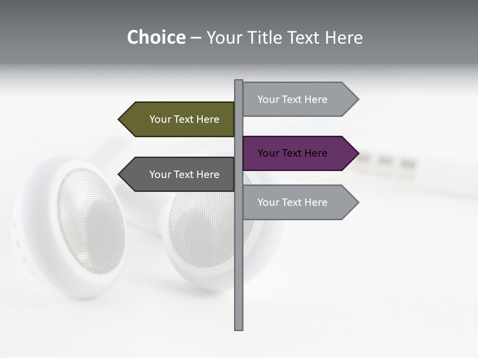Over Telephone Audio PowerPoint Template