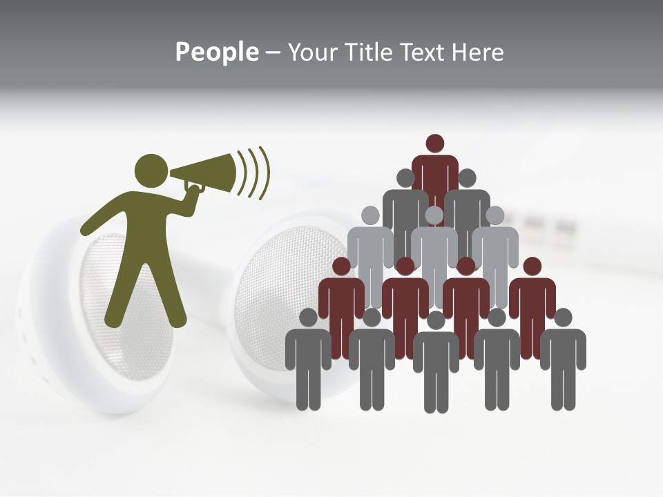 Over Telephone Audio PowerPoint Template