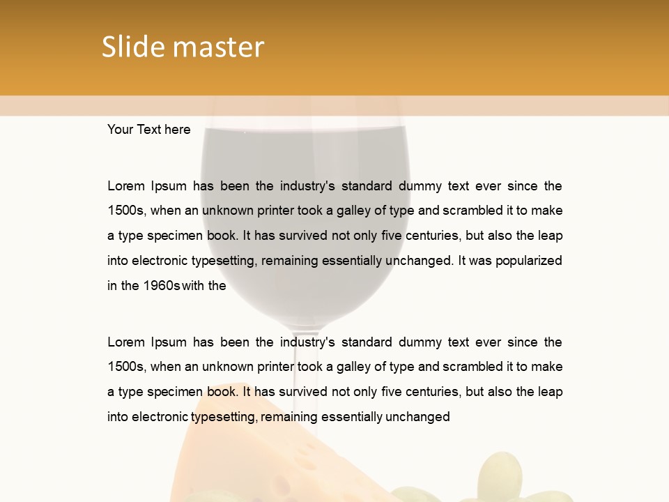 Nature Colour Berry PowerPoint Template