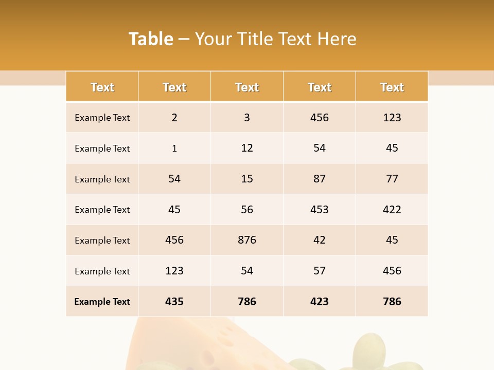 Nature Colour Berry PowerPoint Template