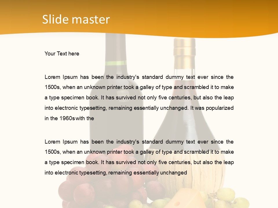 Berry Harvest French PowerPoint Template