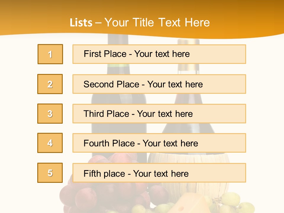 Berry Harvest French PowerPoint Template
