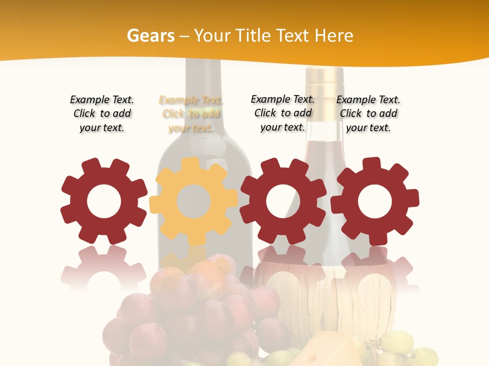 Berry Harvest French PowerPoint Template