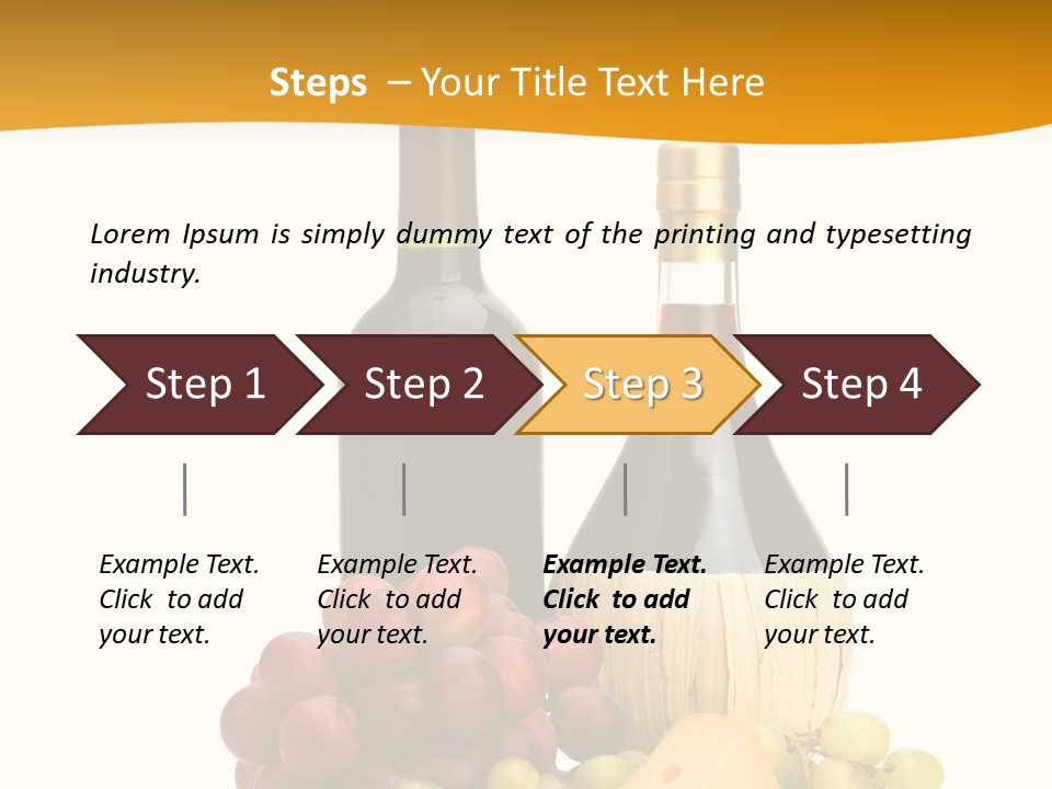 Berry Harvest French PowerPoint Template