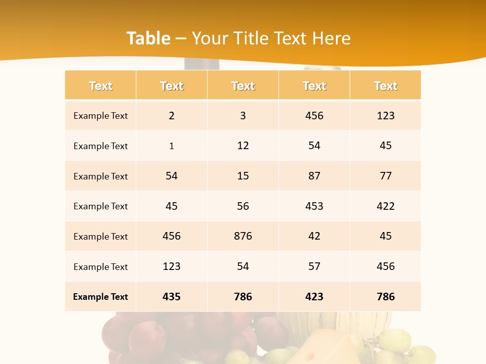 Berry Harvest French PowerPoint Template